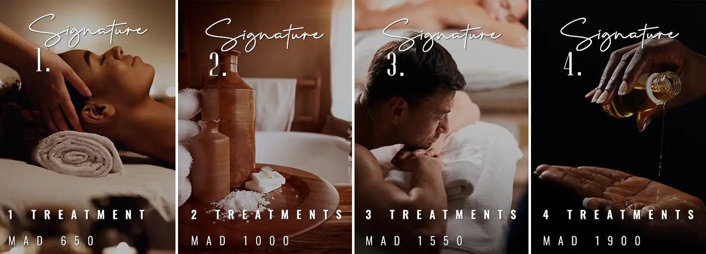 Spa & Hammam Signature treatments Recap